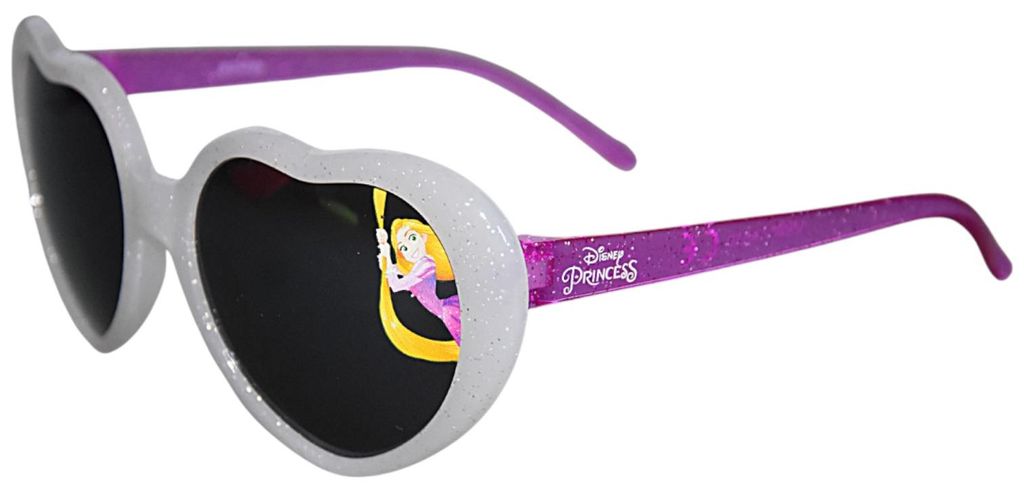 Disney Princess Sonnenbrille - Mädchen Brille Rapunzel in Herzenform