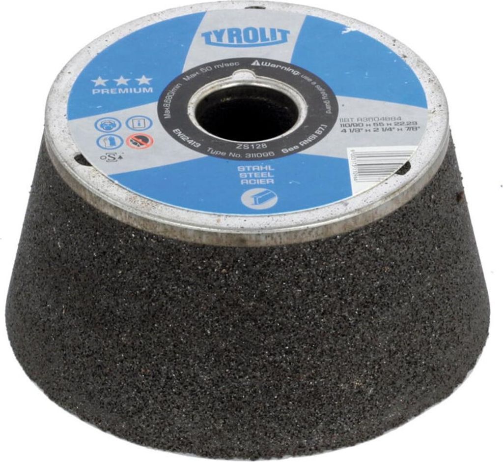 TYROLIT Topf-Schleifscheibe PREMIUM***, Produktbild 