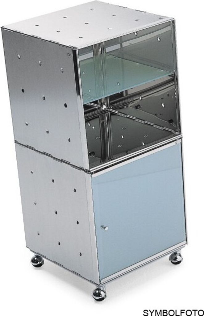 Graepel High Tech hochwertige Glastür für die QBO base und base x Würfel