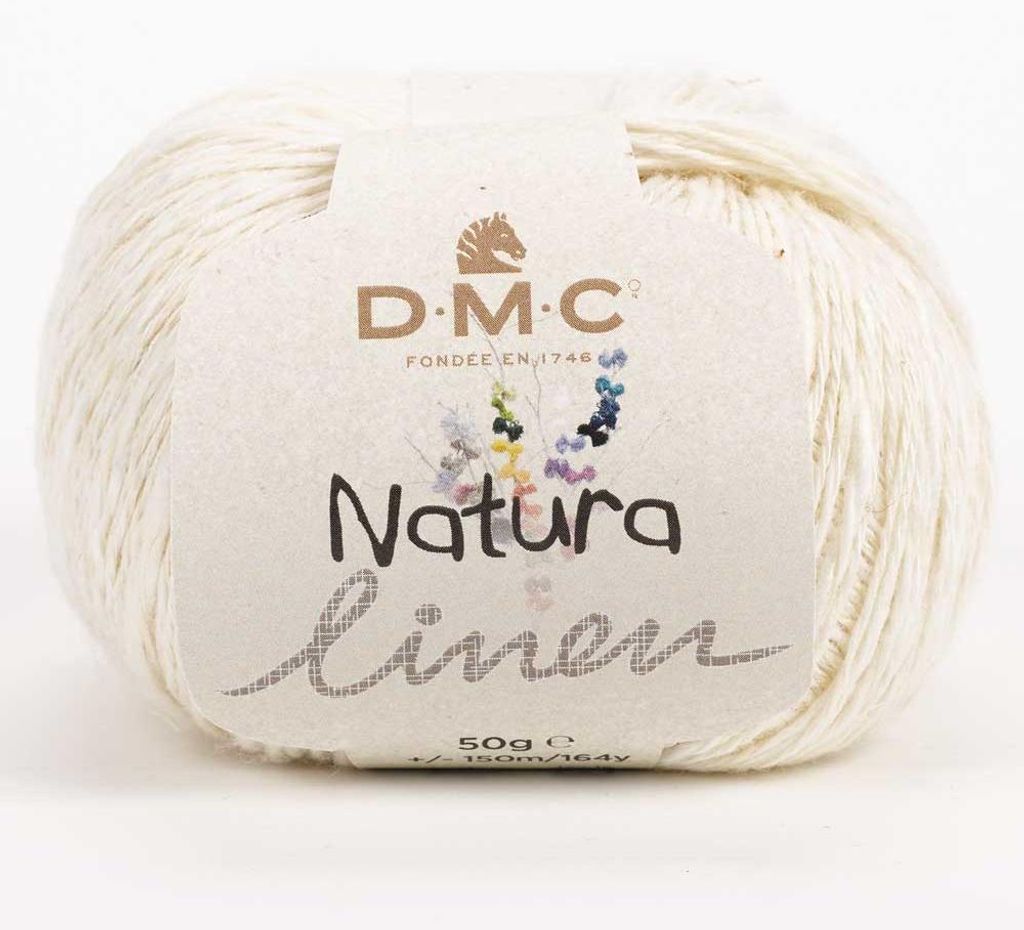 Natura Linen de DMC – fil de lin estival pour tricot, Image du produit 