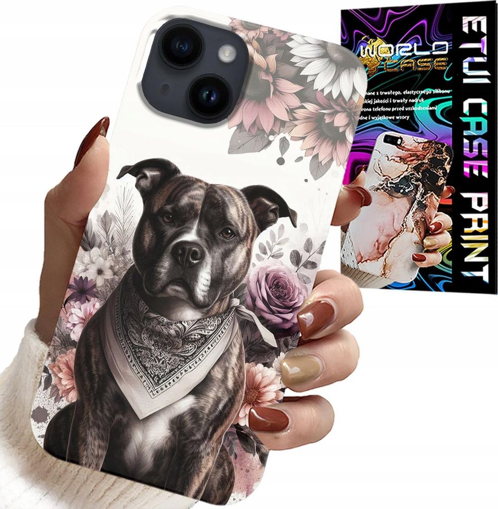 Fall Für Iphone 13 - Pitbull Gefährliche Hunde Zurück Fall