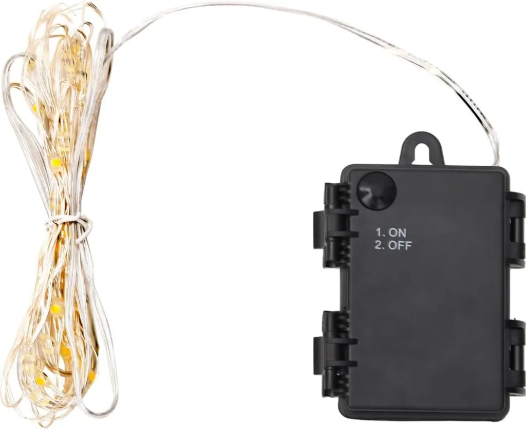 Guirlande lumineuse à LED vidaXL avec ventilateur intégré 660 cm