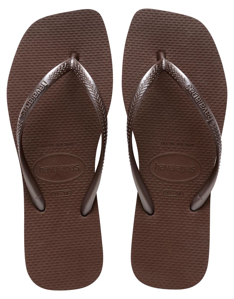 Slim Square Zehensandalen zum Hineinschlüpfen Produktbild 