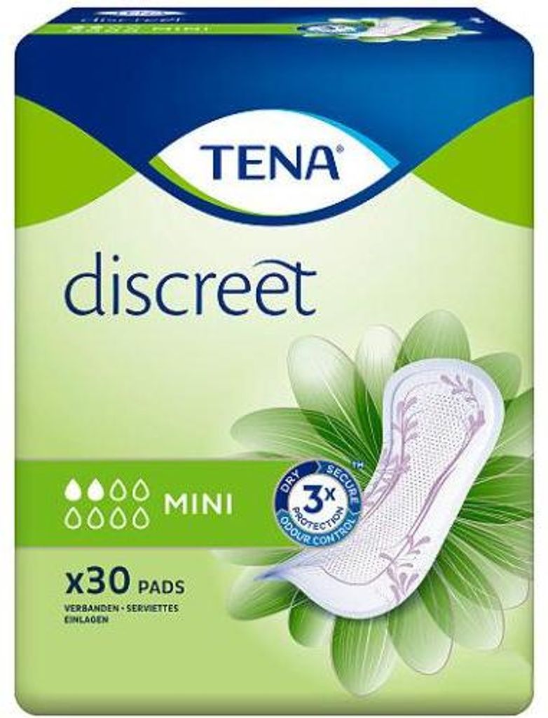 Tena Discreet Mini - 1 paquet de 30 protections Image du produit 