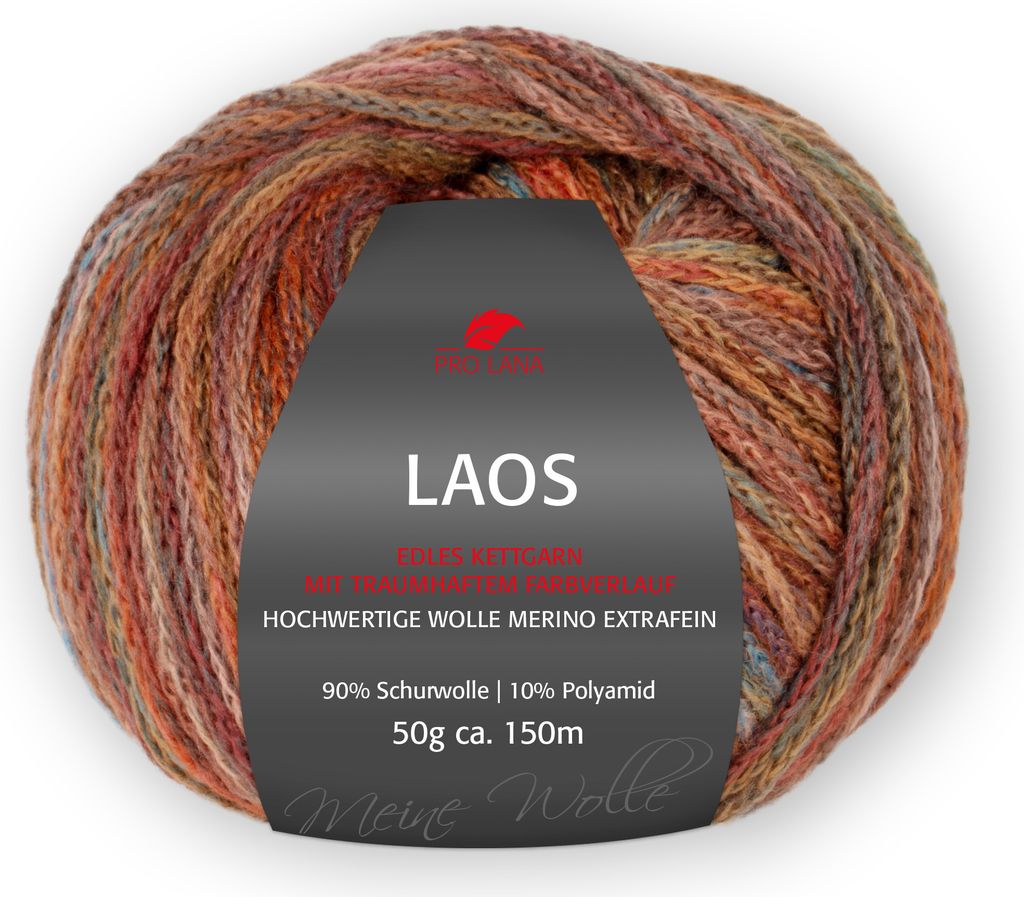 Laos Merinogarn von Pro Lana 50g Farbe 81 Produktbild 