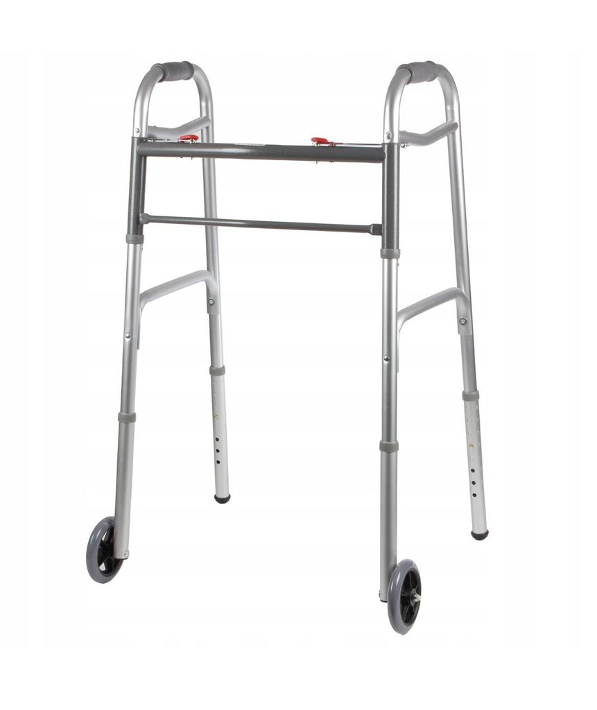 Rehabilitations-Gehwagen Mit Rädern, Faltbarer Gehwagen Für Senioren, Starkes Licht
