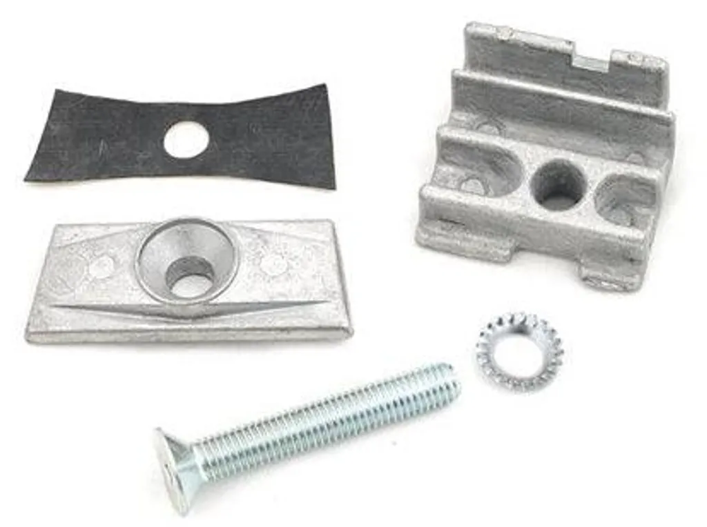 Hebie Double Std Decay Plate Set M10 - Kit de fixation pour béquille