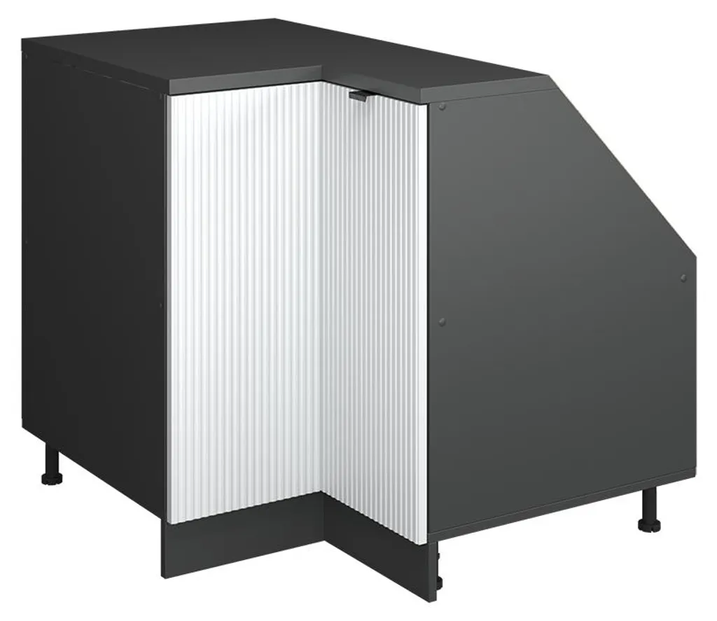Rangement sous comble et pente Vicco Rion Blanc - Armoire profonde