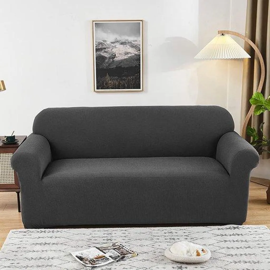 Housse imperméable pour banc extensible de 185 à 230 cm gris foncé