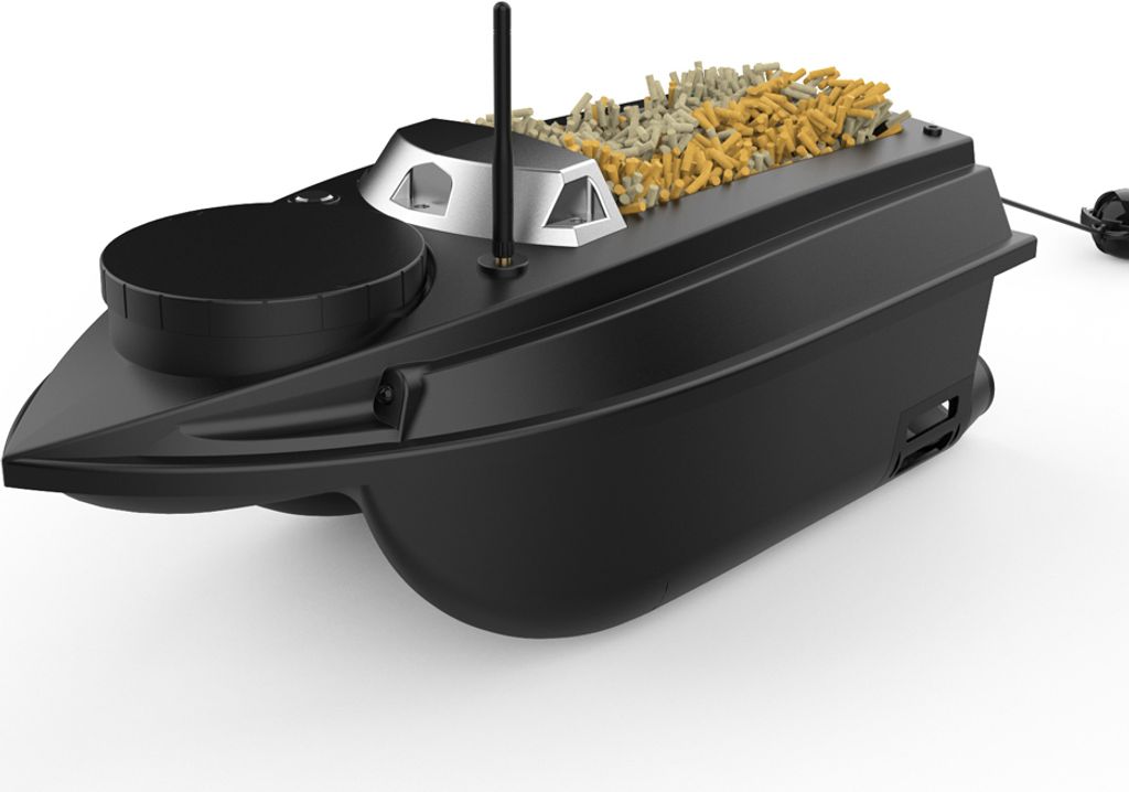 Matybobe RC-Köderboot – 500 M Reichweite, 4 Köderbehälter, 2 Kg Tragkraft, GPS & 12000 MAh Akku