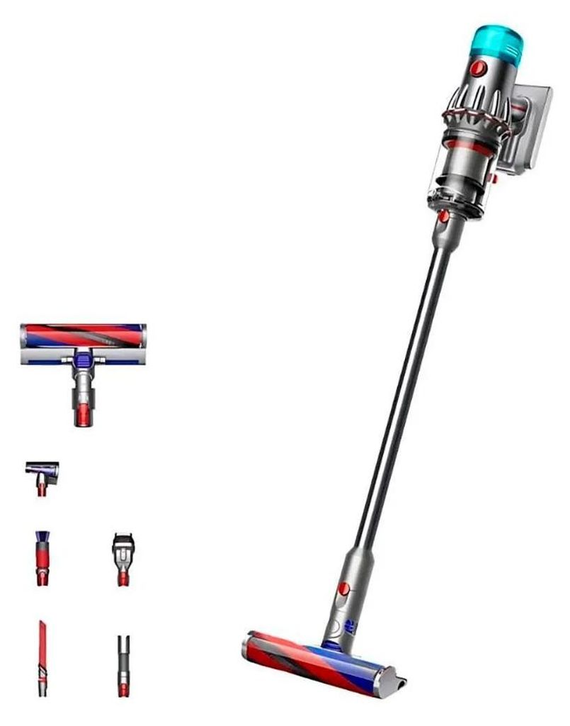 Dyson V12 Origin, Tyčový vysavač 2 v 1, Bezsáčkové, Nikl, Obrázek produktu 