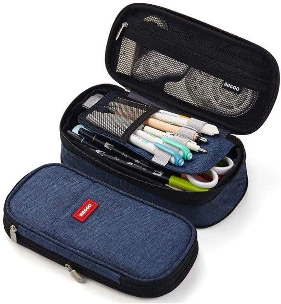 Sac Magicien Toile Bleu Modulable - Organiseur avec Rangement Bureau