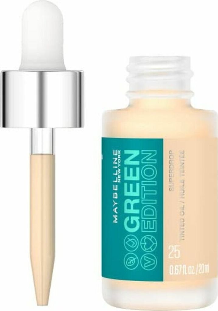 Maybelline New York Green Edition Superdrop Tinted Oil 25 20ml