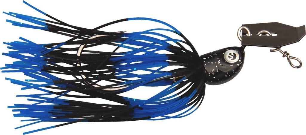 Zeck Bladed Jig Black & Blue - #6/0