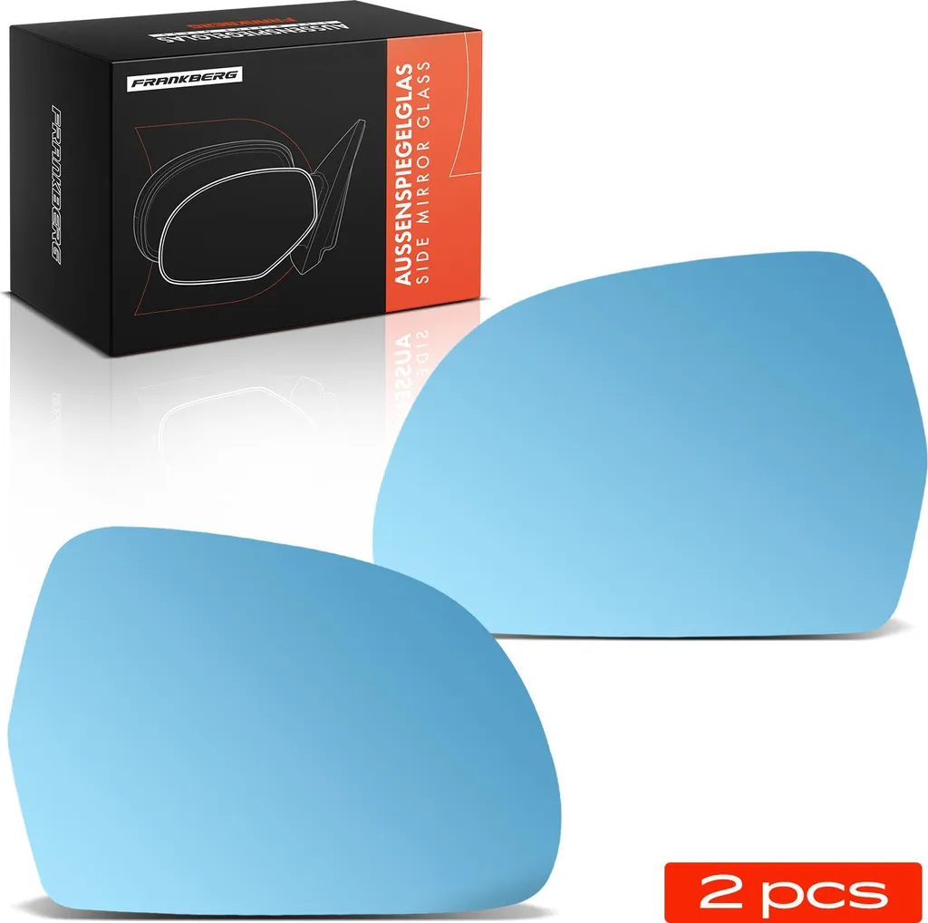 Remplacer Verre de Rétroviseur Cassé Audi A4 Skoda Octavia Kit 2x