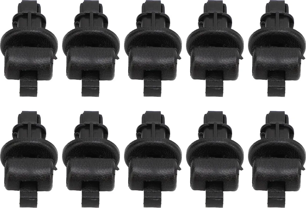 4x Black Auto Sun Shade Hook Clips For Honda Odyssey 2005-2010 83715-SHJ-A21ZA e