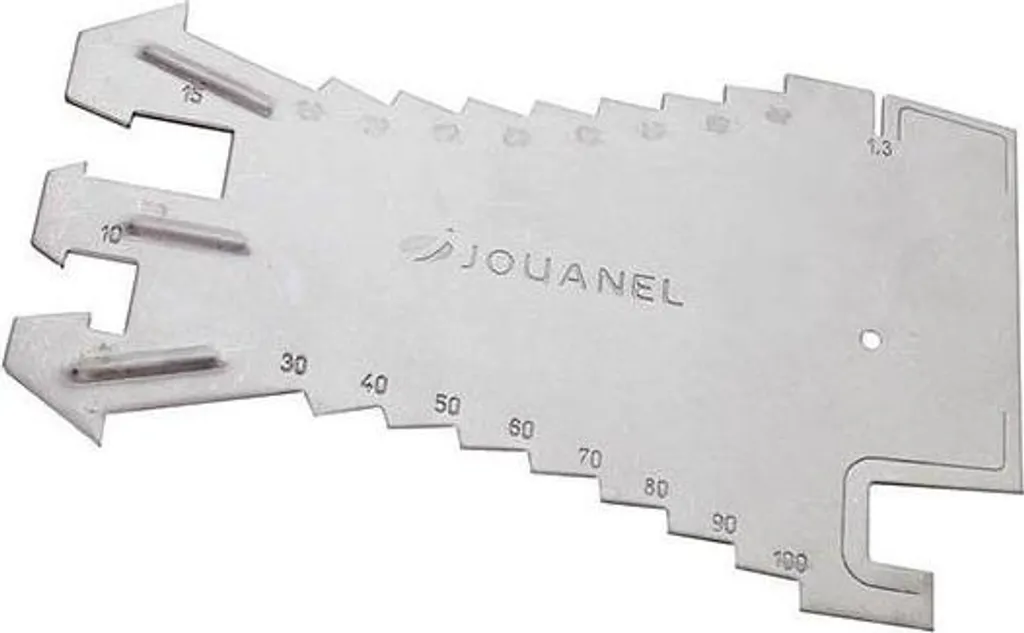 Tracette à zinc JOUANEL TRAC en acier inoxydable pour couvreur zingueur