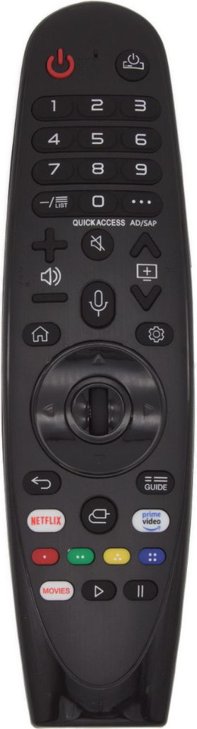 azurano Fernbedienung Magic Remote AN-MR19BA, AKB75635301 für 2019 LG Smart TV mit Sprachsteuerung, Mausfunktion, Direktasten für Netflix, für P...