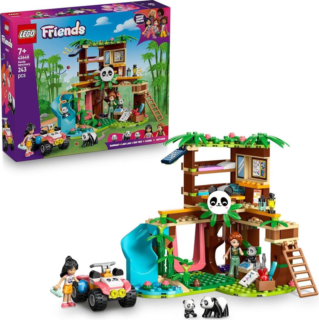 LEGO Friends Starostlivosť o zvieratká v útulku pre pandy, Obrázok produktu 