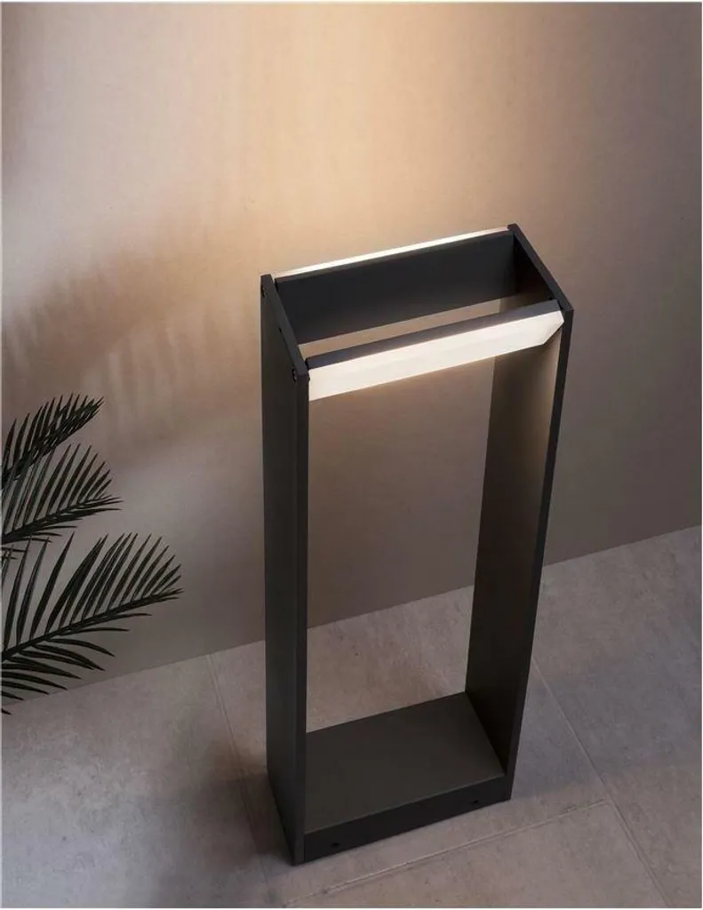 Lampe d'allée TWIN Nova Luce pour sécuriser votre entrée et jardin la nuit