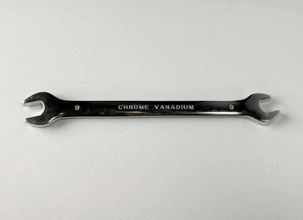 Chiave Aperta SALTUS 8/9 mm Acciaio Cromo Vanadio Professionale