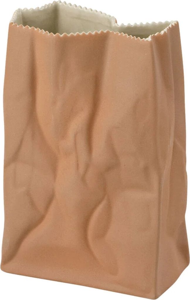 Rosenthal Tütenvase braun 18 cm Produktbild 