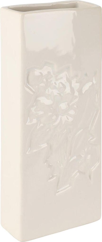 Luftbefeuchter aus Keramik, weiß mit Blumen-Motiv Produktbild 7
