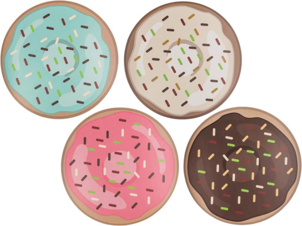 Ootb Tischset Donut ø38cm 4 sort.