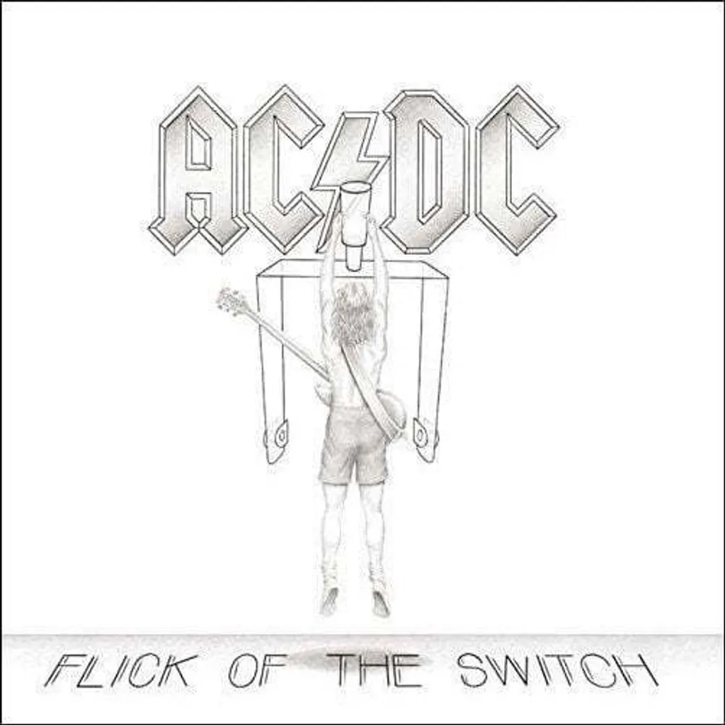Album CD AC/DC Flick of the Switch Edition Remastérisée Boîtier Jewel