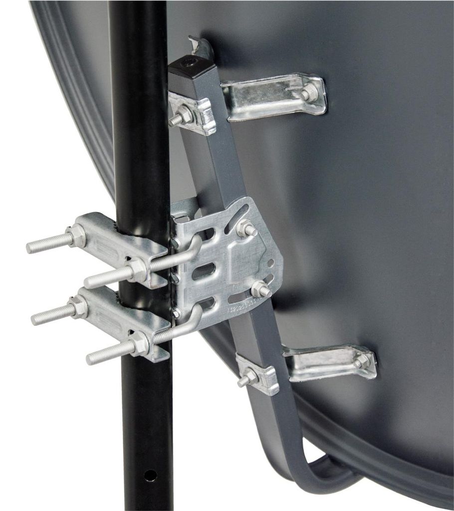 PremiumX SAT Anlage 80cm Antenne Aluminium Quad Monoblock Produktbild 