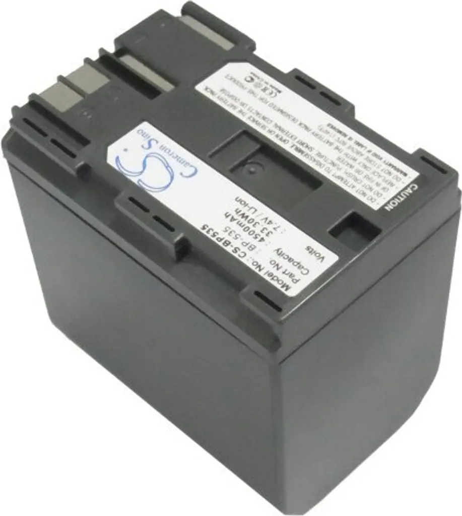 Batterie longue durée pour Canon DM-MV100Xi DM-MV450 et FV30 Lithium