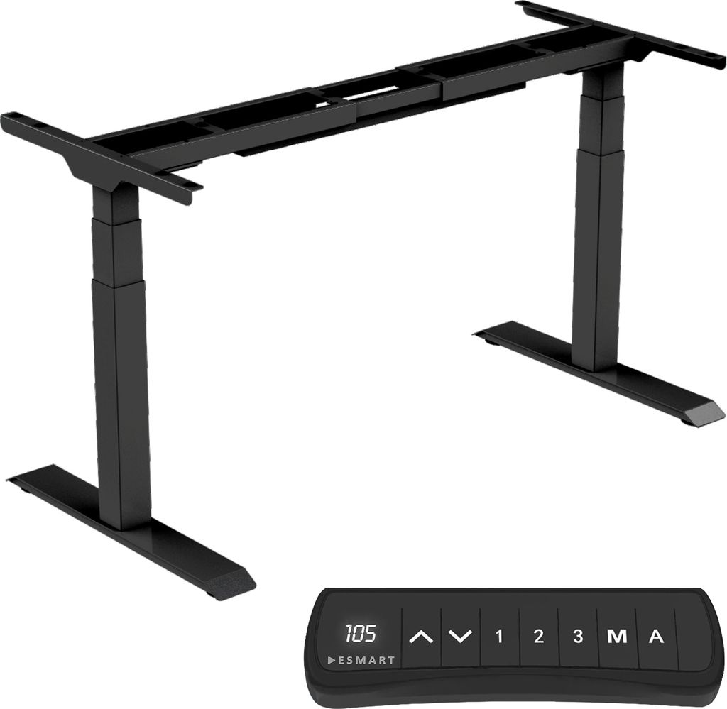 ESMART EZX-132B Elektrisch höhenverstellbares Tischgestell Dual-Motor 3 Segmente