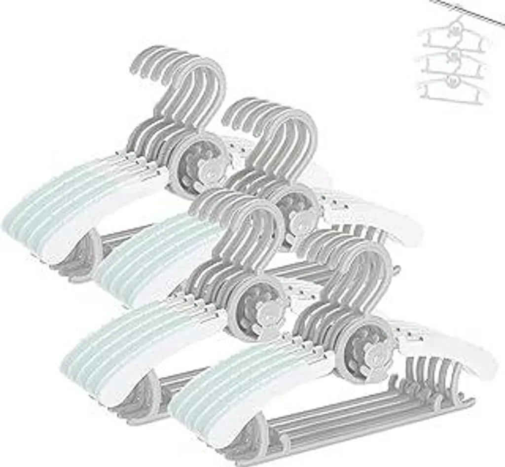 Set 20 Grucce Bambini HGYZE Regolabili - Ideali per Tutine e Pantaloni