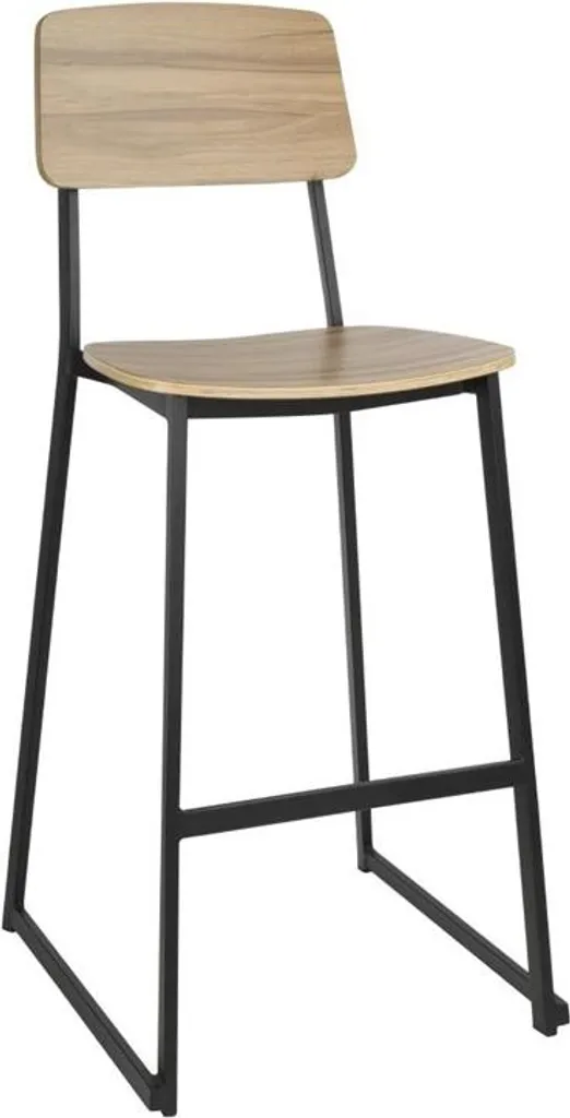 Tabouret de bar bois massif Bolero Beaufort intérieur - Set de 2