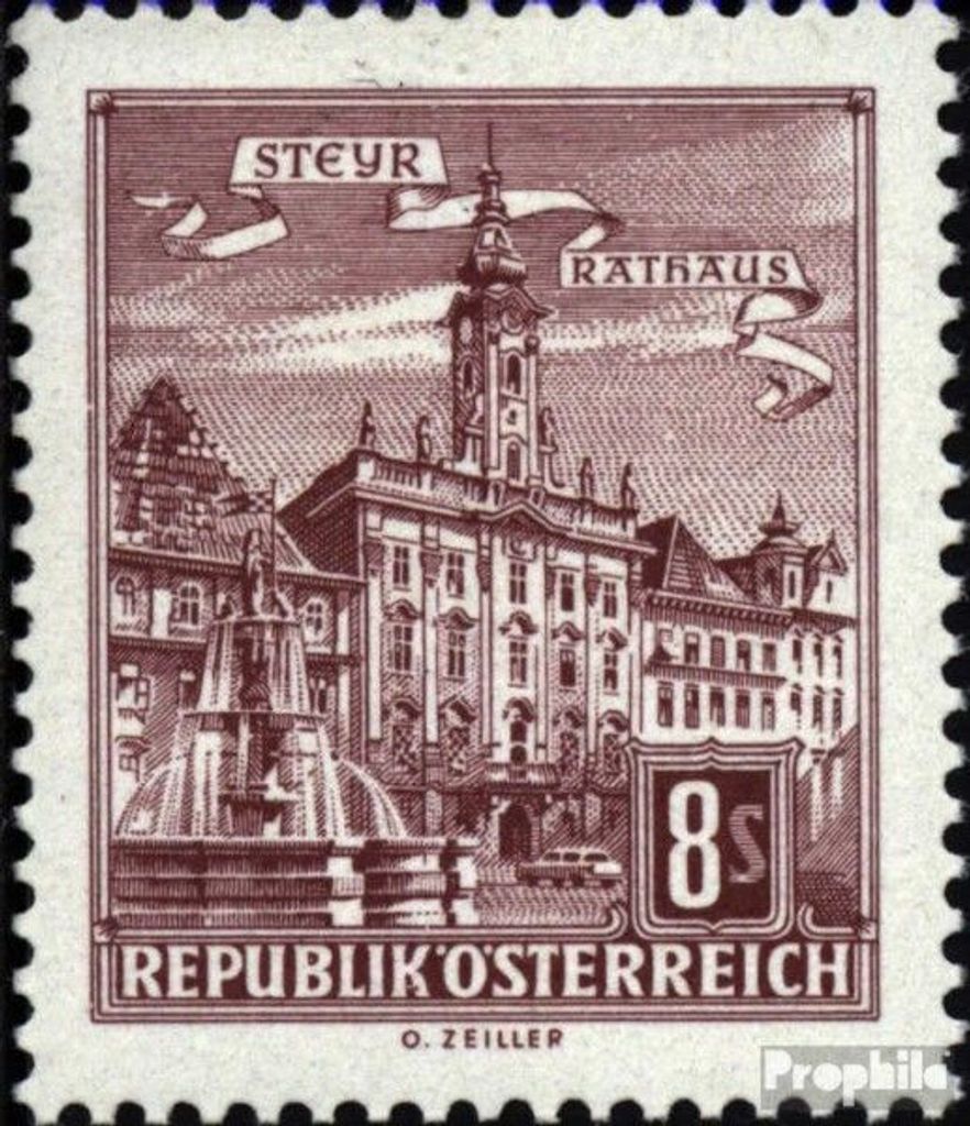 Briefmarken Österreich 1957 Mi 1194 (kompl.Ausg.) postfrisch Freimarken