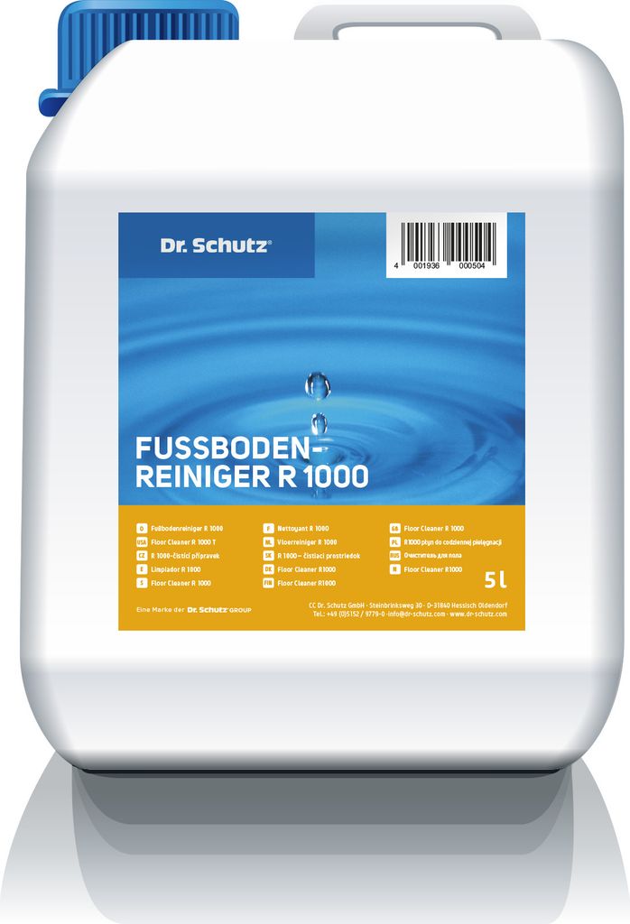 Dr. Schutz Fußbodenreiniger R 1000 5 Liter Produktbild 