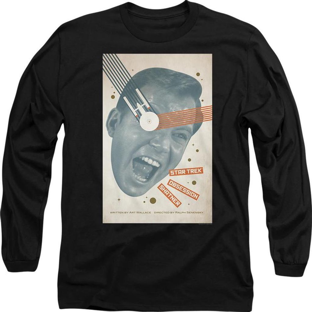 Star Trek - "The Original Series Episode 42" T-Shirt für Herren/Damen Uni TV9711 (XL) (Schwarz)