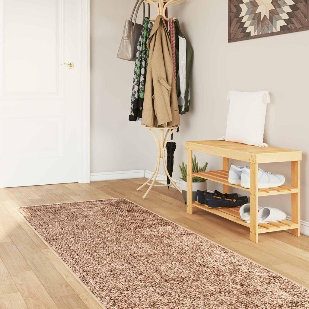 Teppichläufer MARSA Gelb 100 x 450 cm Polyester und PVC - Designerteppiche DE890