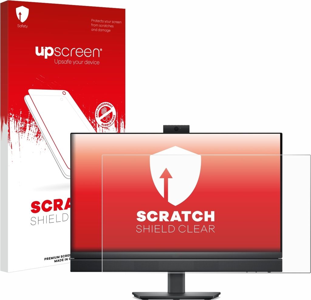 upscreen Schutzfolie für Dell OptiPlex 7420 All-in-One Displayschutz Displayschutzfolie Folie Klar Transparent