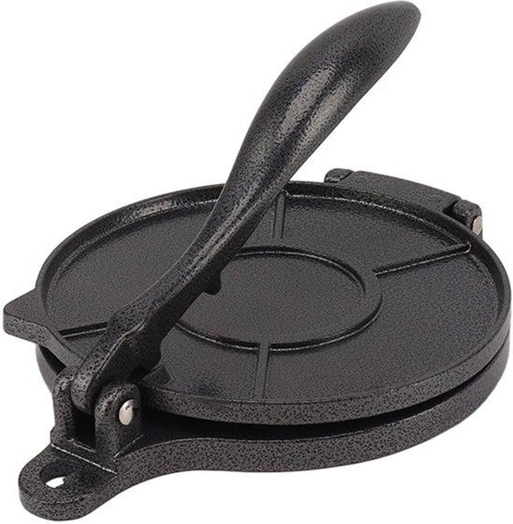 Roti Maker Tortillapress 20 cm Zwart Keukenaccessoire