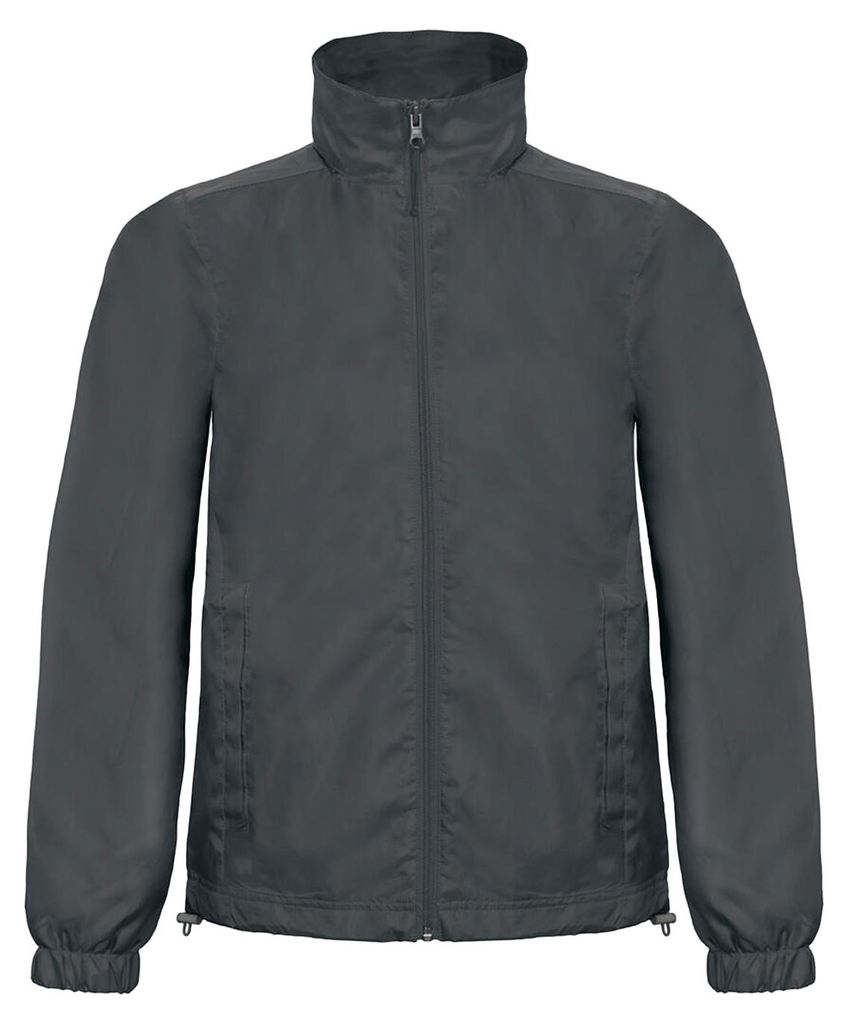 B&C - "ID.601" Windjacke für Herren - Zwischensaison FK2683 (M) (Dunkelgrau)