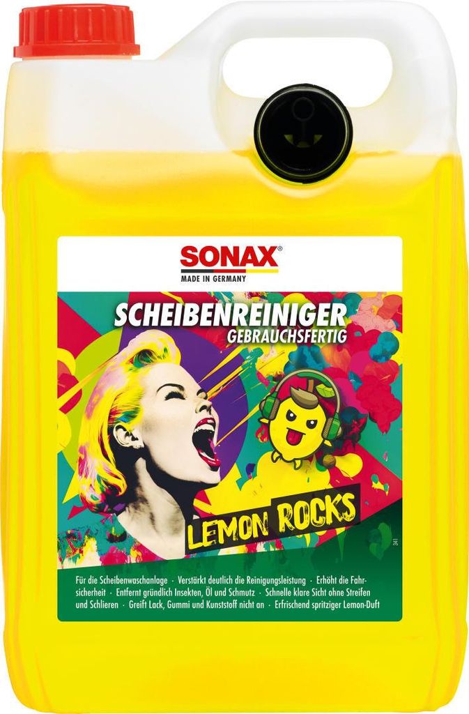 Sommer-Waschmittel 5L SONAX Lemon Rocks Produktbild 