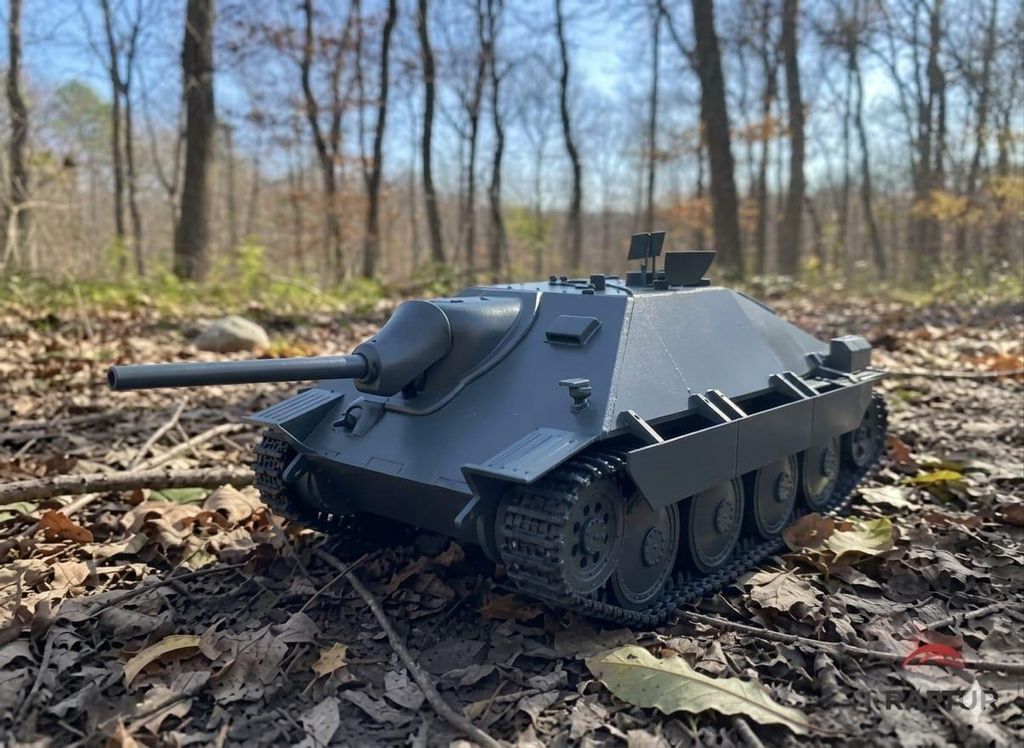 Jagdpanzer 38(t) Hetzer Modellbau-Bausatz 1:16 RC Panzer - Produktbild 