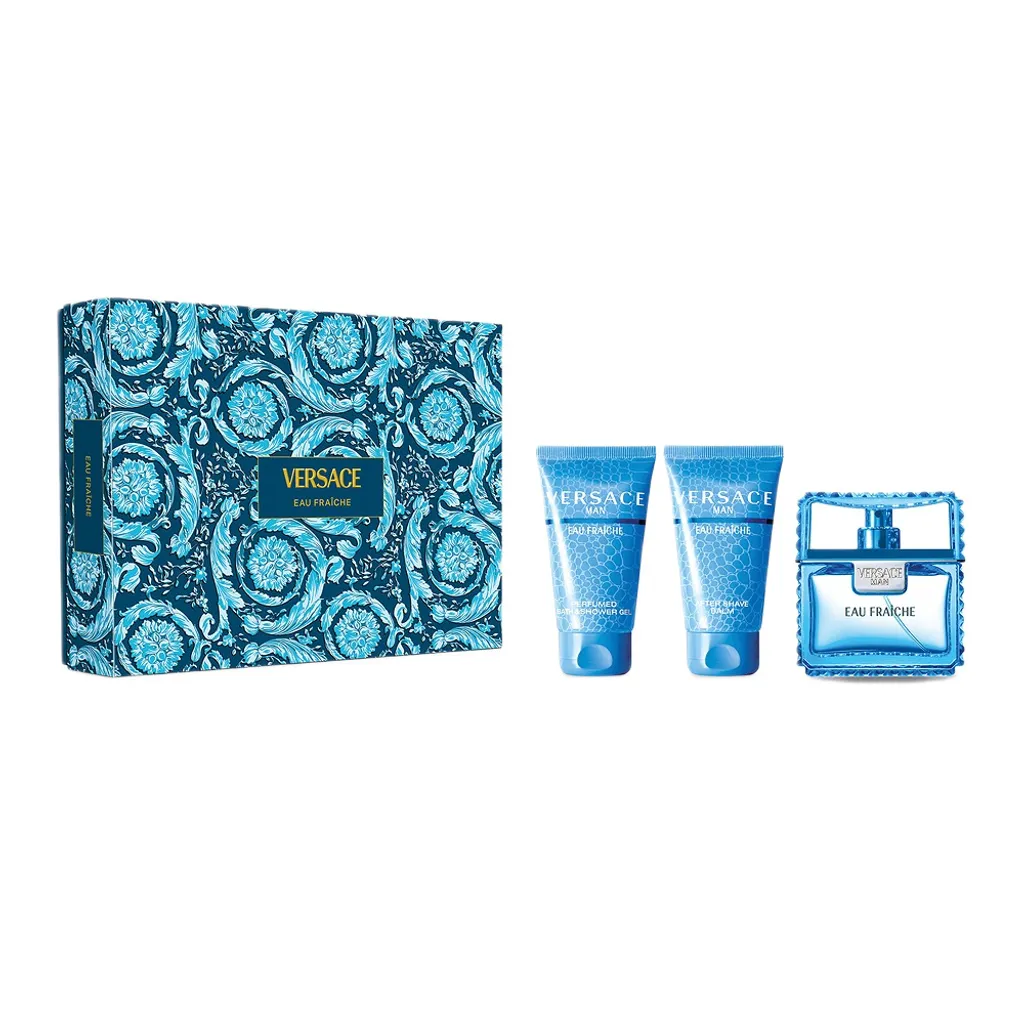 Versace Eau Fraîche Parfum Boisé Aquatique en Coffret de Luxe 50 ml