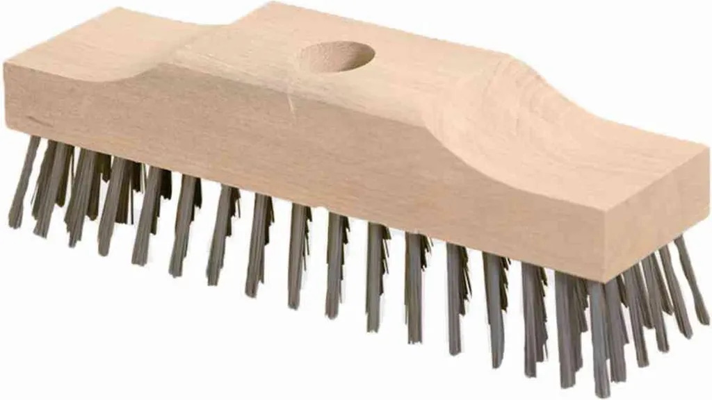 Nölle 321600 Scopa Metallica in Legno e Acciaio - Originale