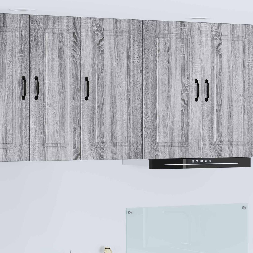 vidaXL Küchenschrank mit Speicher Kalmar Graues Sonoma 40 x 31 x 80 cm