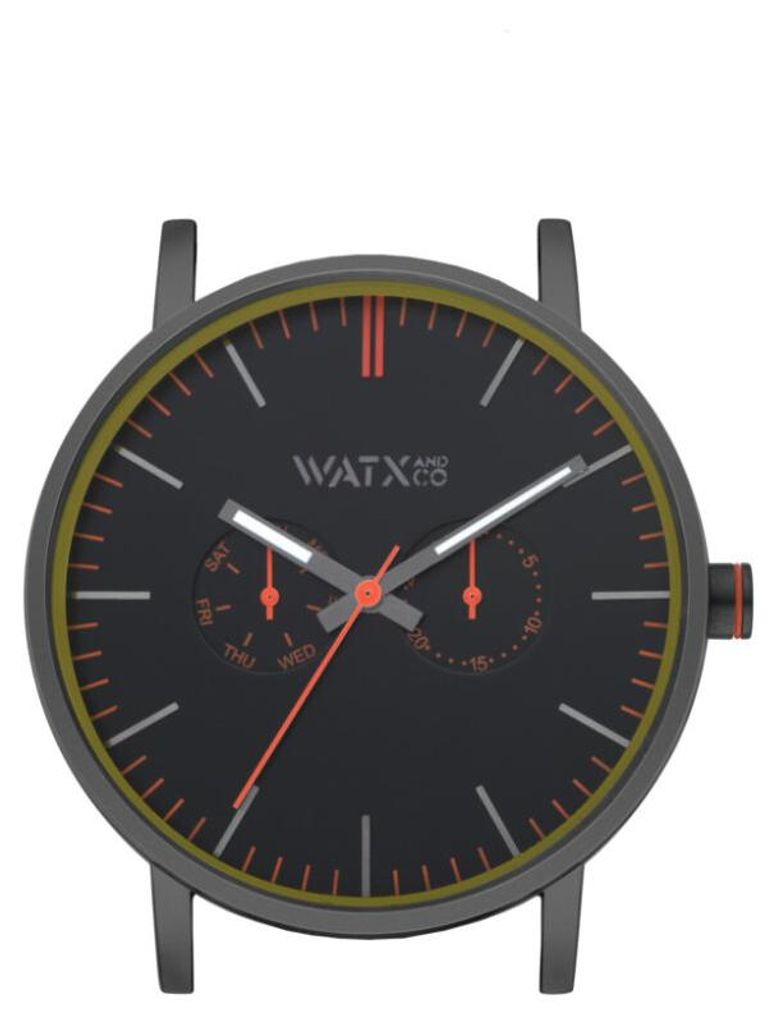 Uni-Uhr Watx & Colors WXCA2713 Schwarz (Ø 44 mm)