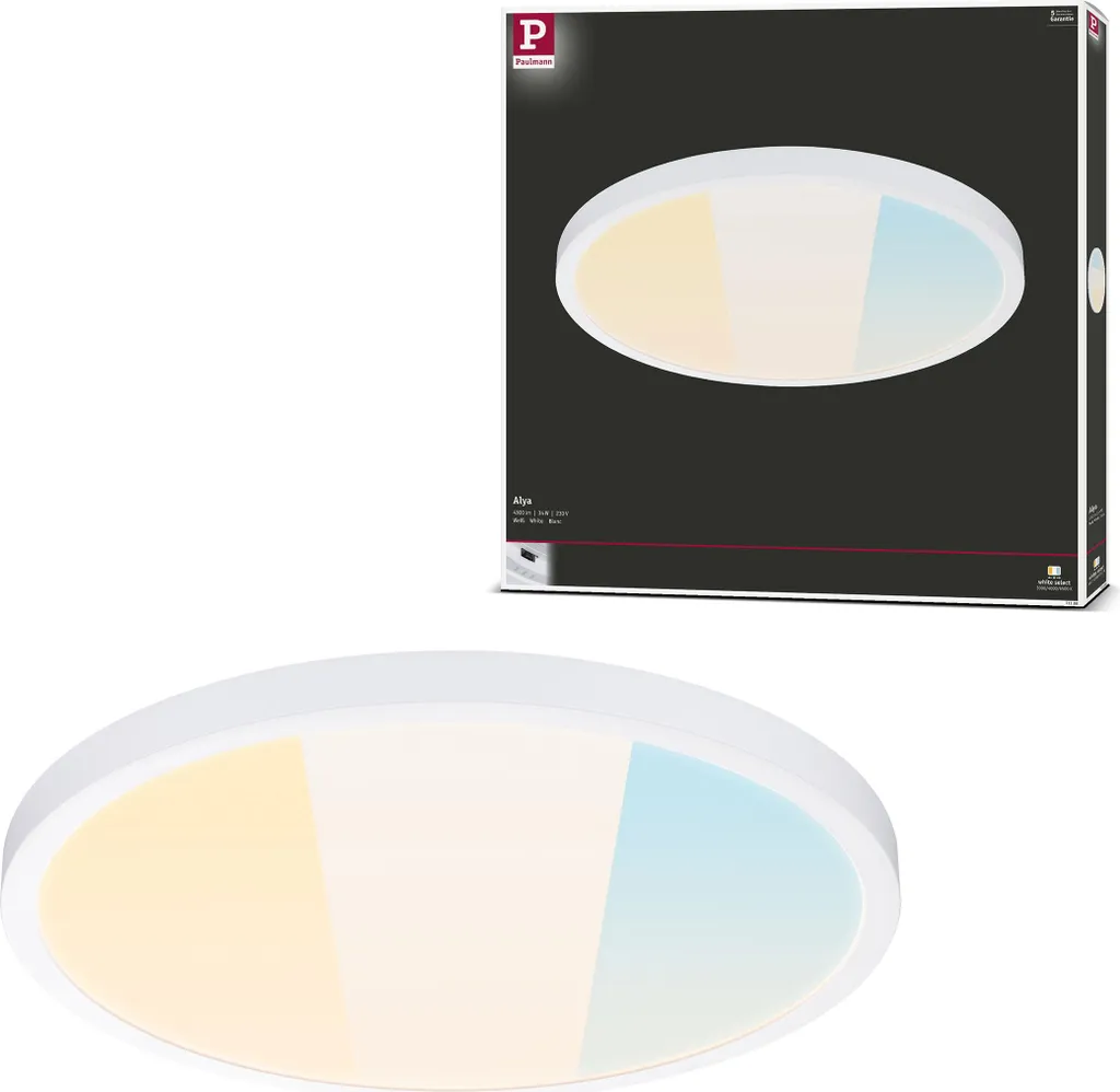 Paulmann Alya LED: Illuminazione di Design Ultrapiatta e White Select