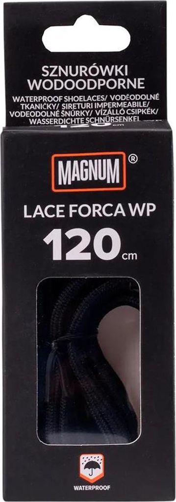 Magnum Lace Forca Wp Schnürsenkel Schwarz 90 cm Schwarz 90 cm