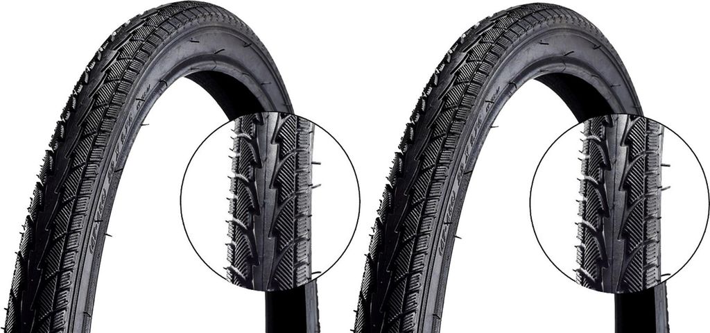 Paire De Pneus Vélo Confort Bell Flat Defense 26 X 1.75